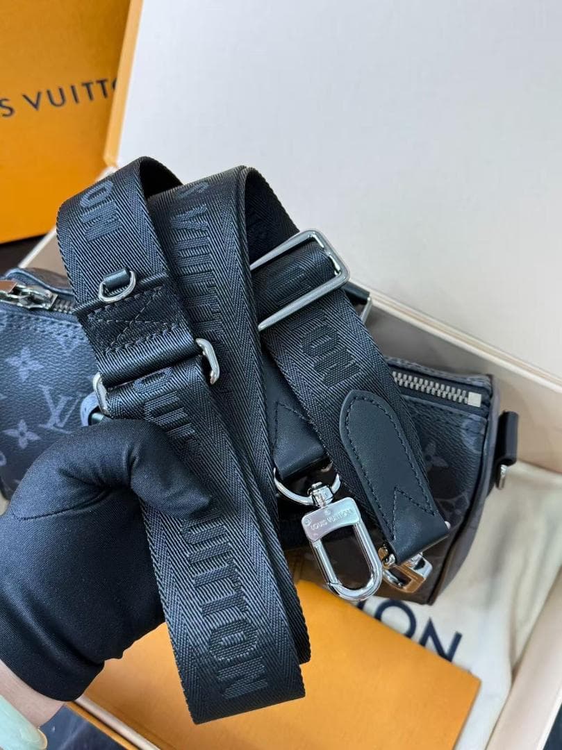 Louis ⭐️Vuitton ブラック ボストンバッグ~~~