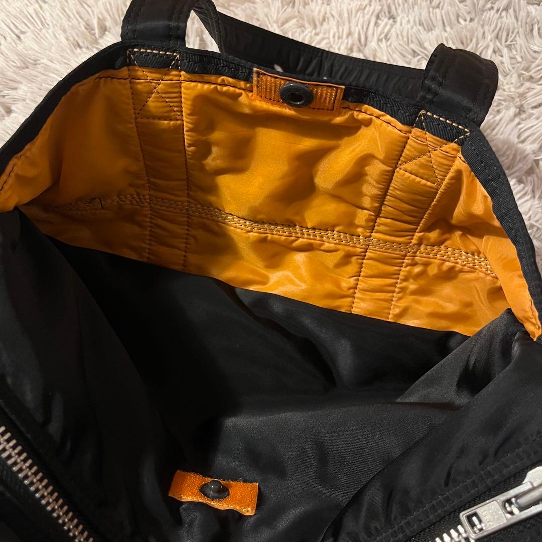 極美品 PORTER ポーター タンカー ダッフルバッグ ボストンバッグ L 黒
