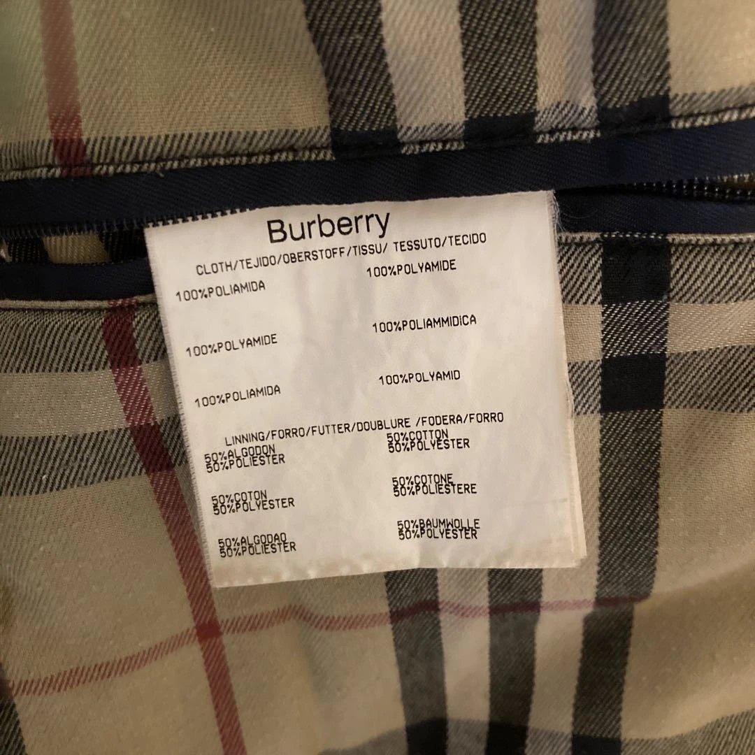 【正規品】Burberry ネイビー モッズコート