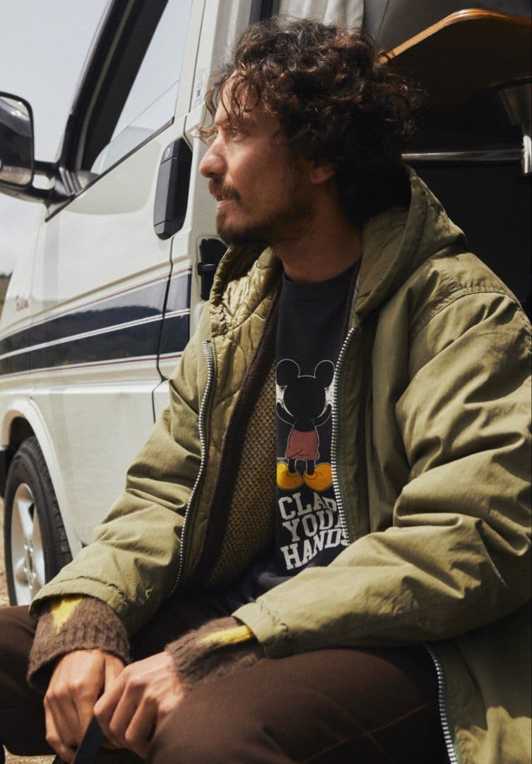 新品タグ付き未使用 SD Reversible Army Hood Coat