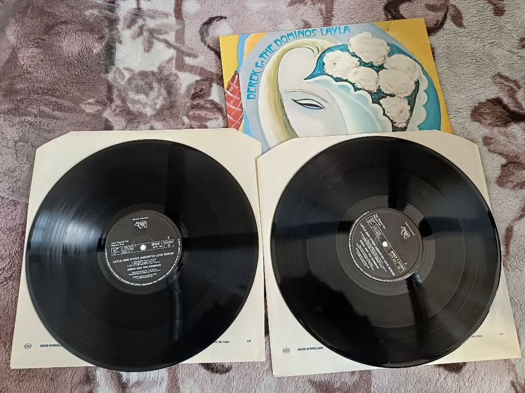 Derek & The Dominos Layla 2枚組LPレコード　UK盤！