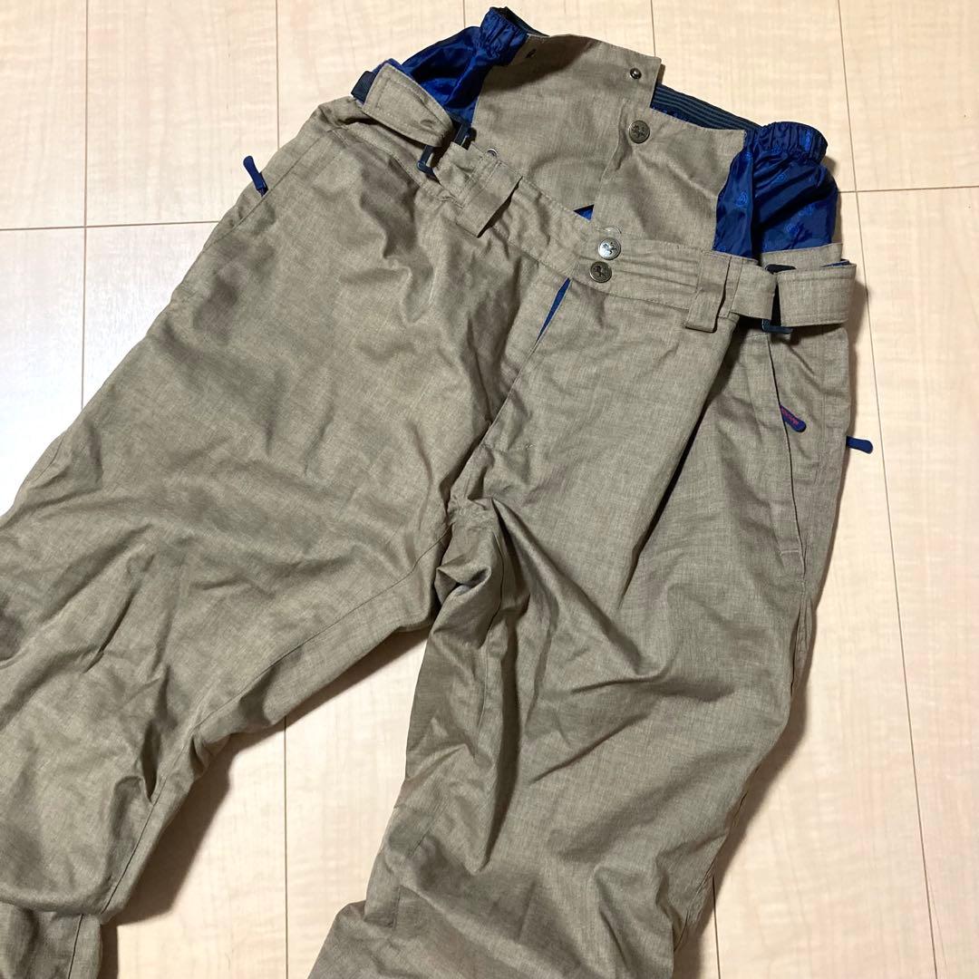 美品✨PONTAPES スノーボードウェア セットアップ 迷彩 カモフラ 上下