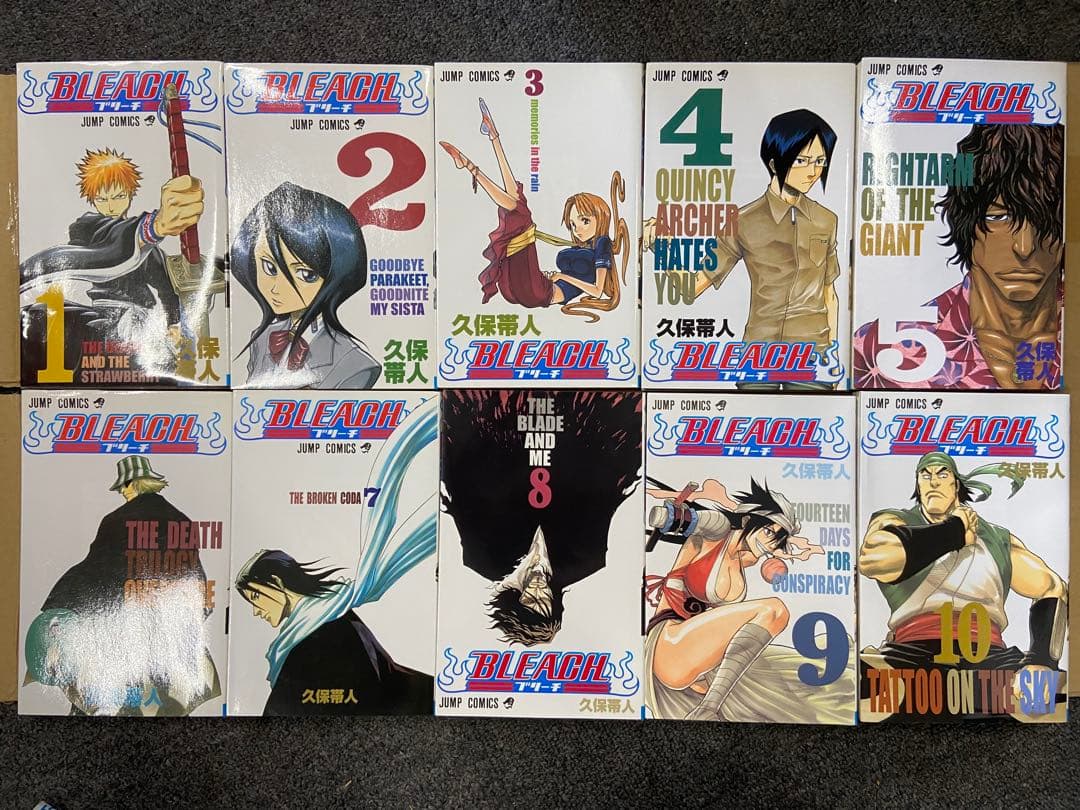 BLEACH 全巻セット 1巻〜74巻 ブリーチ漫画本