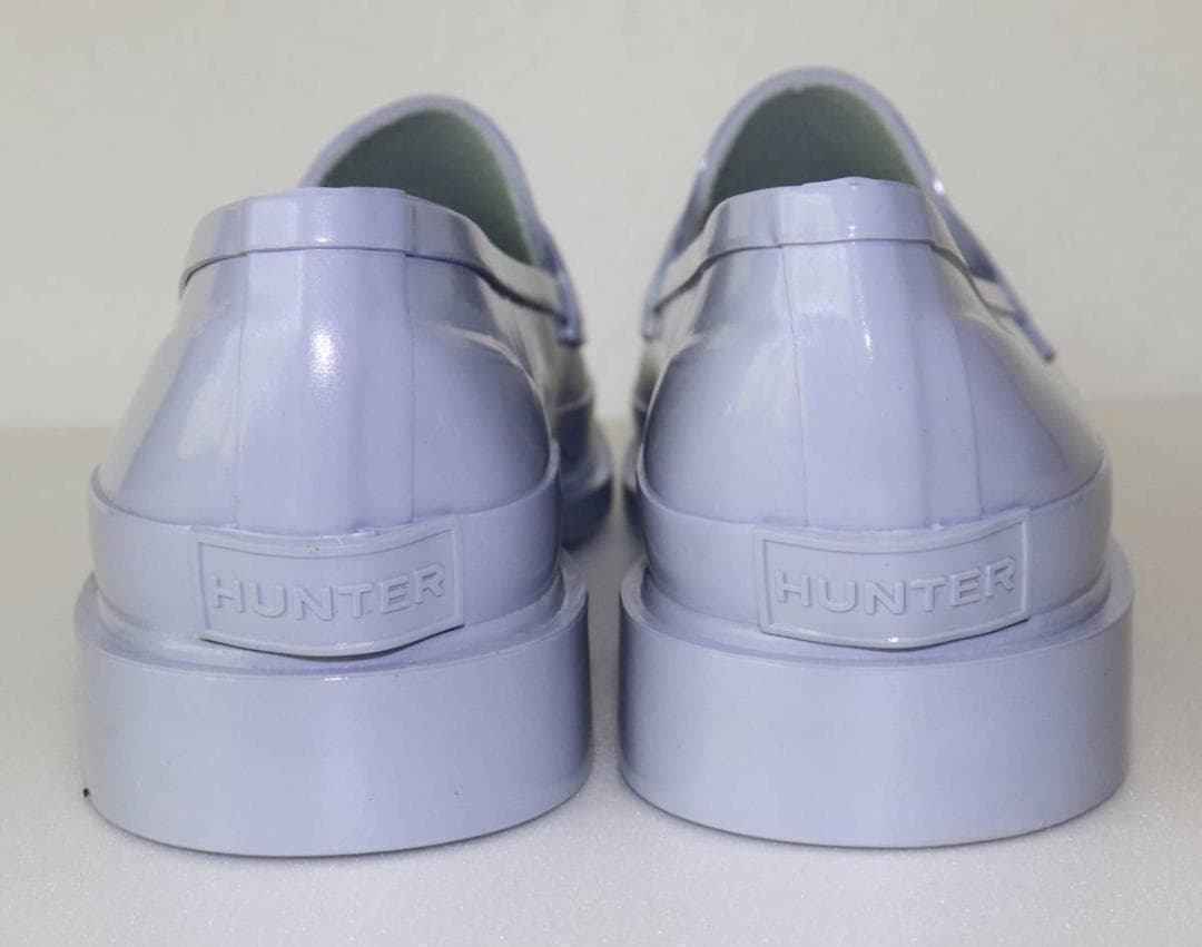 定価16500 新品 本物 HUNTER 靴 ローファー JP24 236