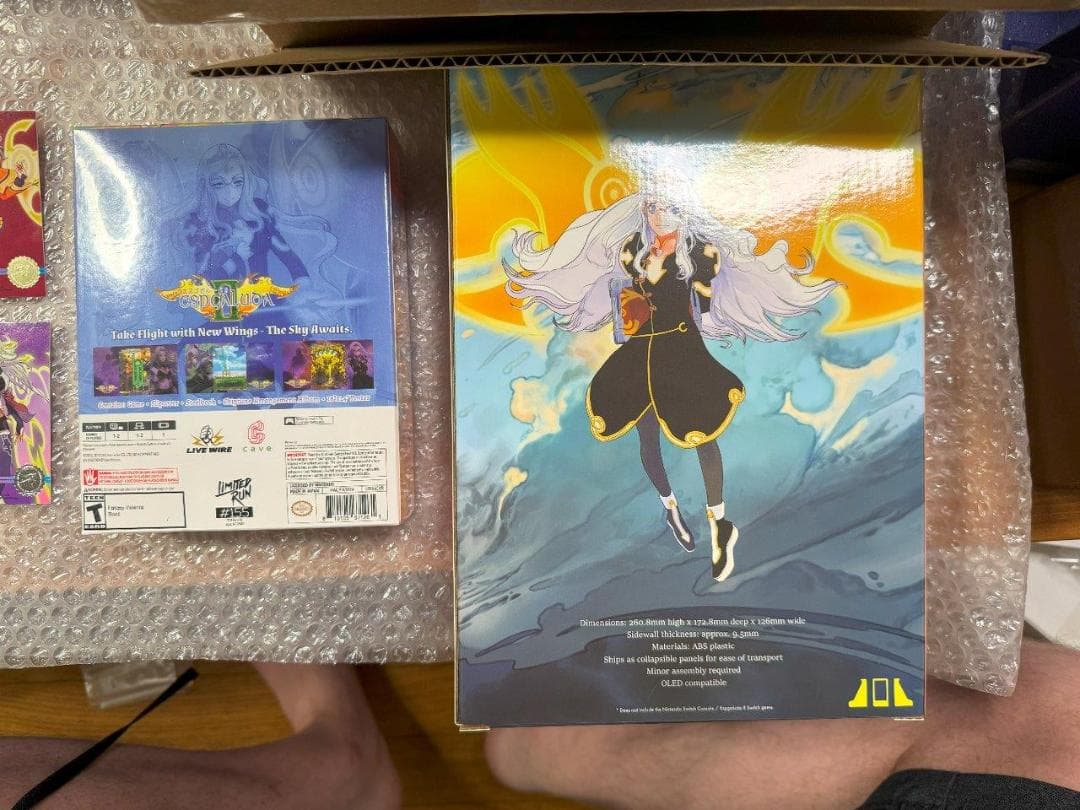 SW エスプガルーダ II 北米限定版+アーケードレプリカ+カード2枚 未開封