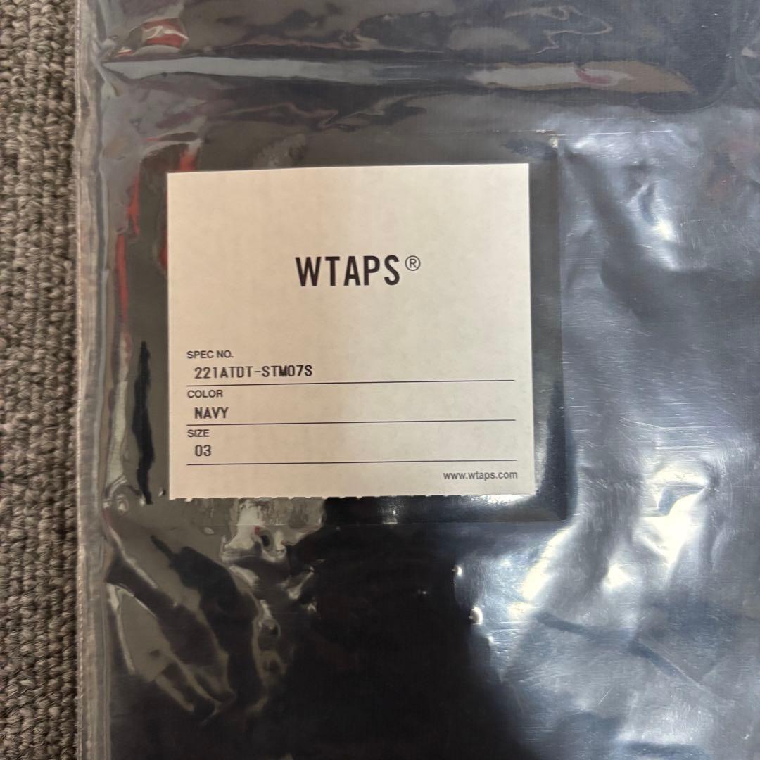 WTAPS IDENTITY / SS / COTTON Mサイズ / NAVY
