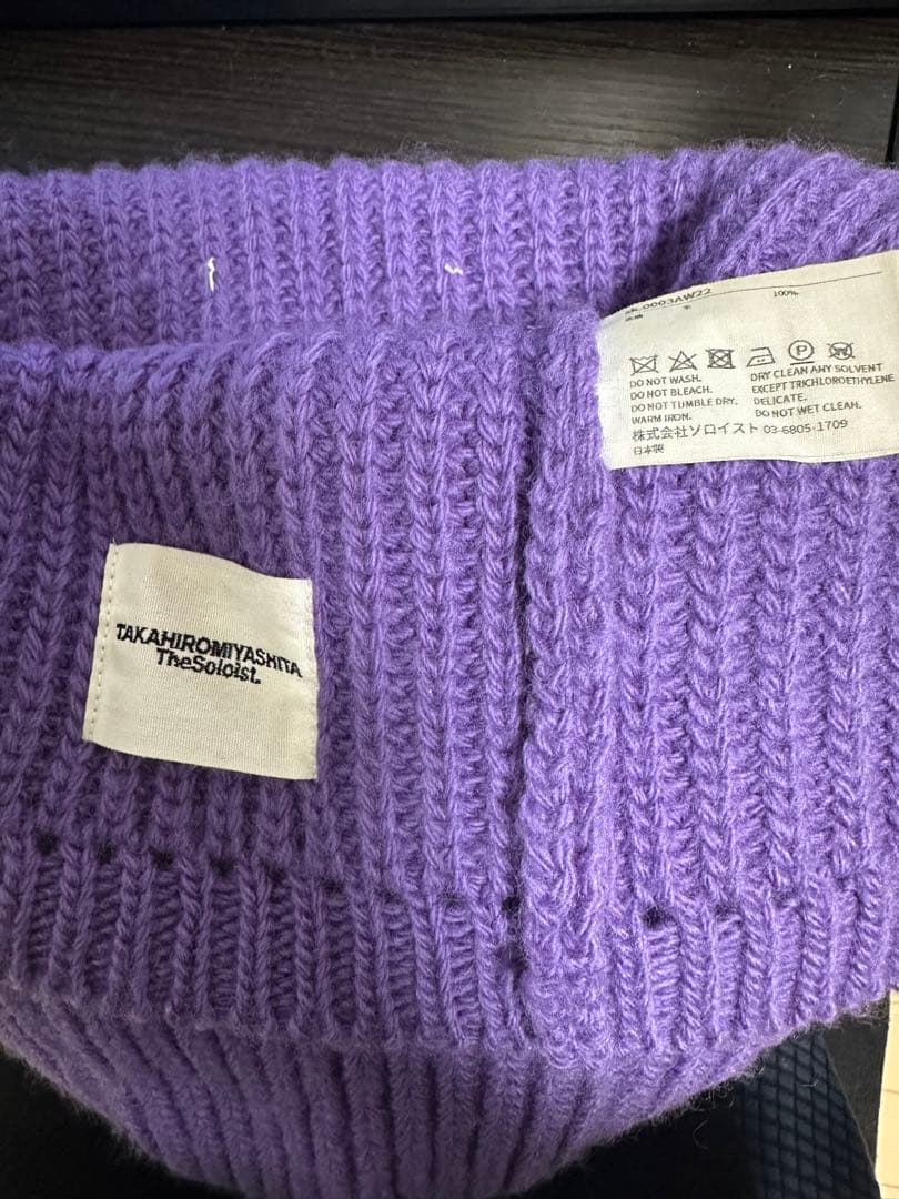 帽子 TAKAHIROMIYASHITA The Soloist balaclava