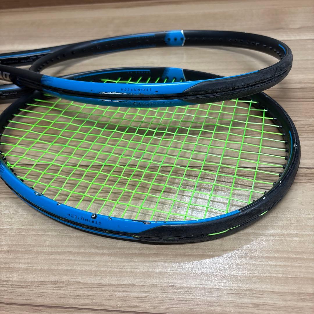 DUNLOP FX500 G2テニスラケット 2本セット