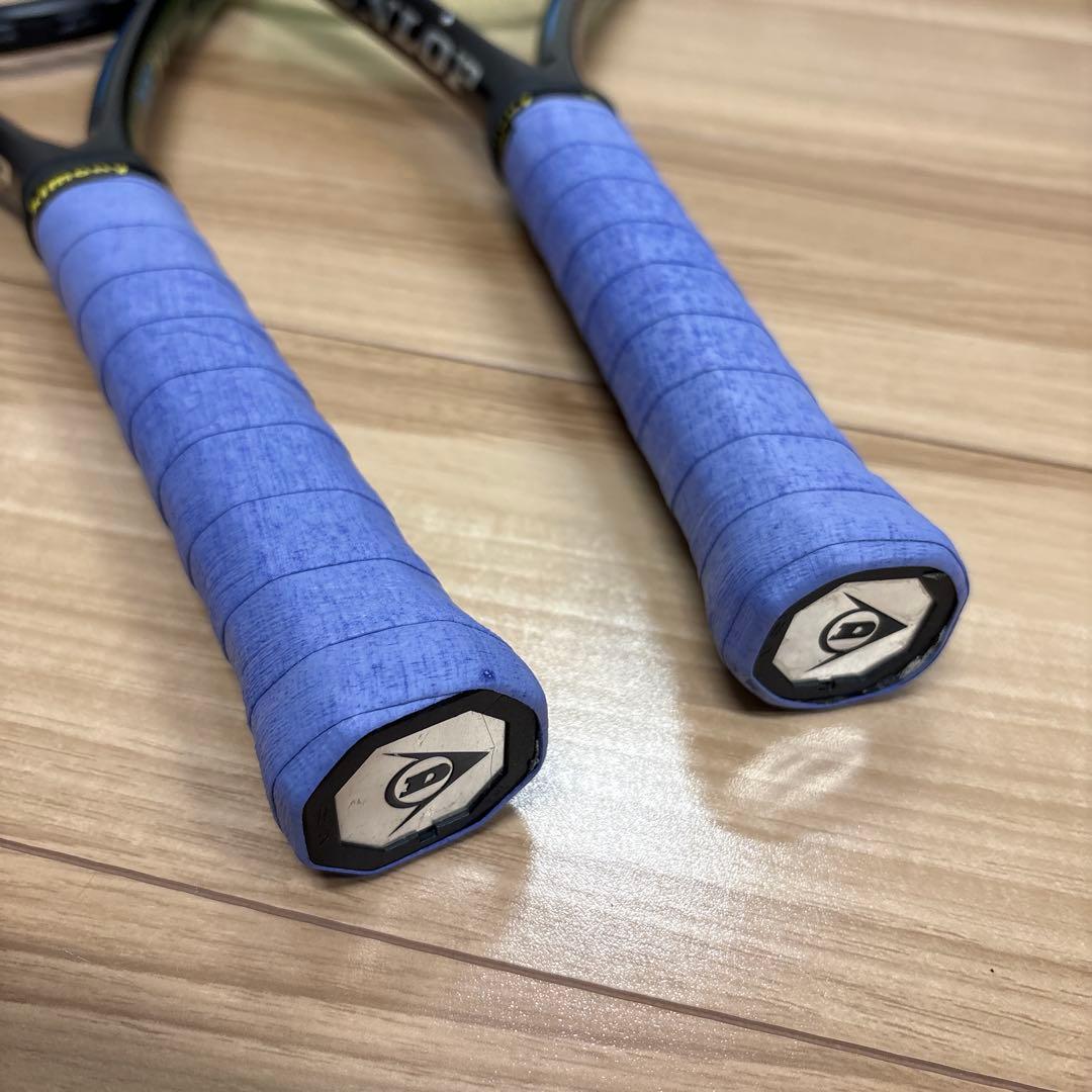 DUNLOP FX500 G2テニスラケット 2本セット