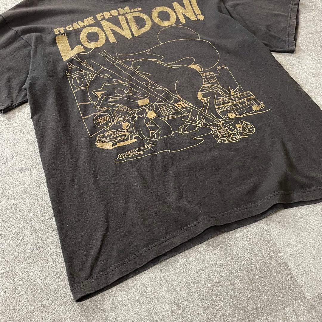 トップス 00's Stussy IT CAME FROM. LONDON T-shirt
