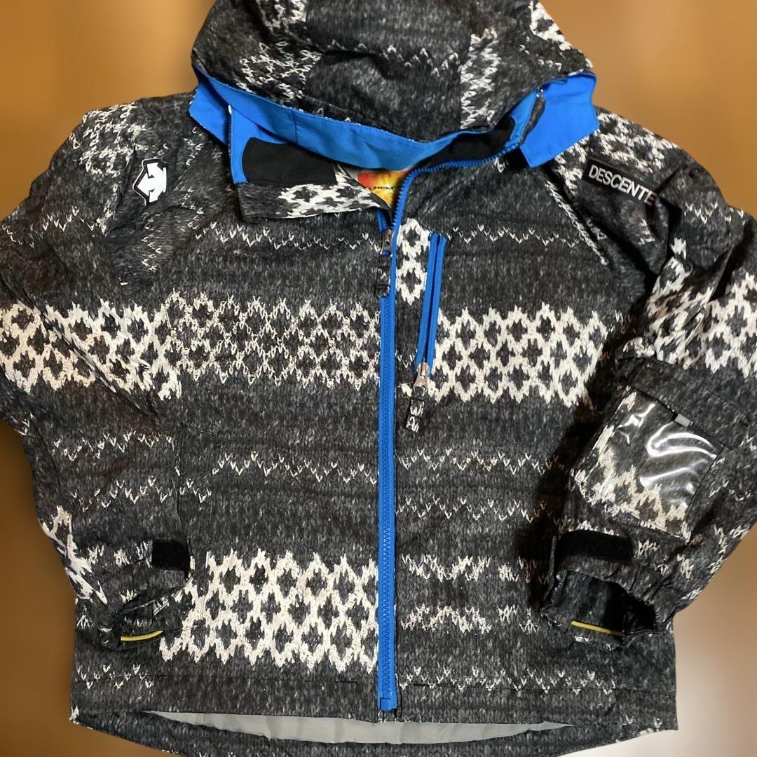 DESCENTE デサント スキーウェア ヒートナビ 140cm セット つなぎ
