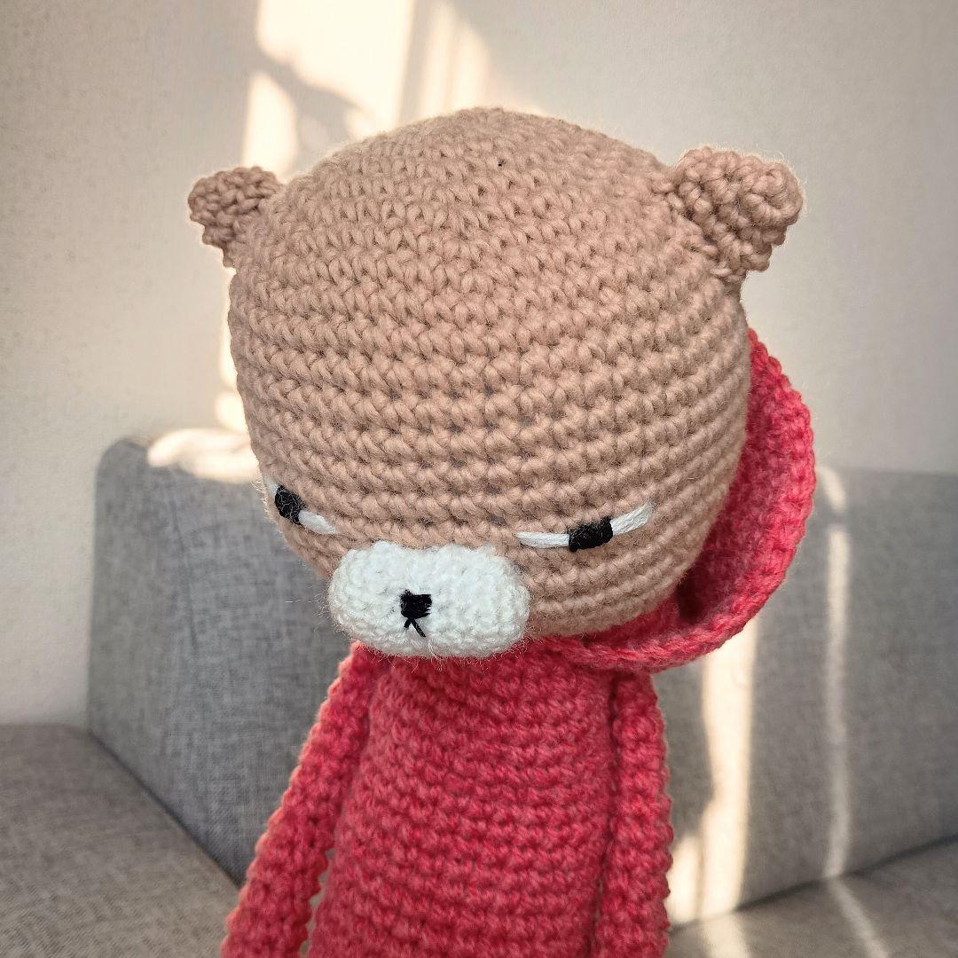 あみぐるみ　ハンドメイド　雑貨　パーカー　ブーツ　ねこ