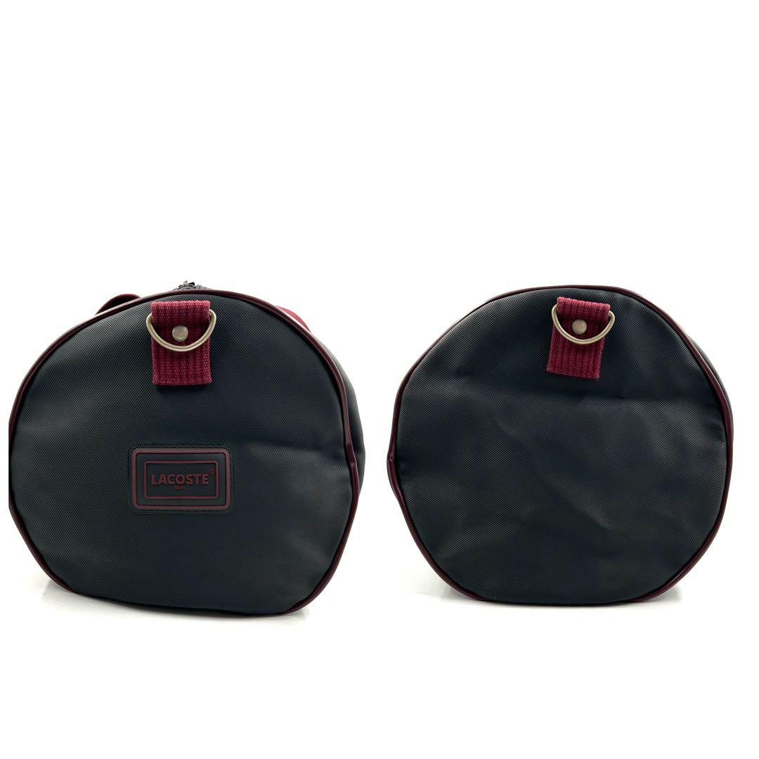 ラコステ 685 【雨でも安心】ボストン 2way ラバー 大容量 旅行 出張