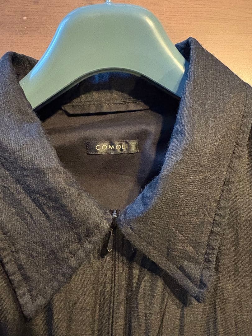 コモリ　24aw ウールシルクスイングトップ