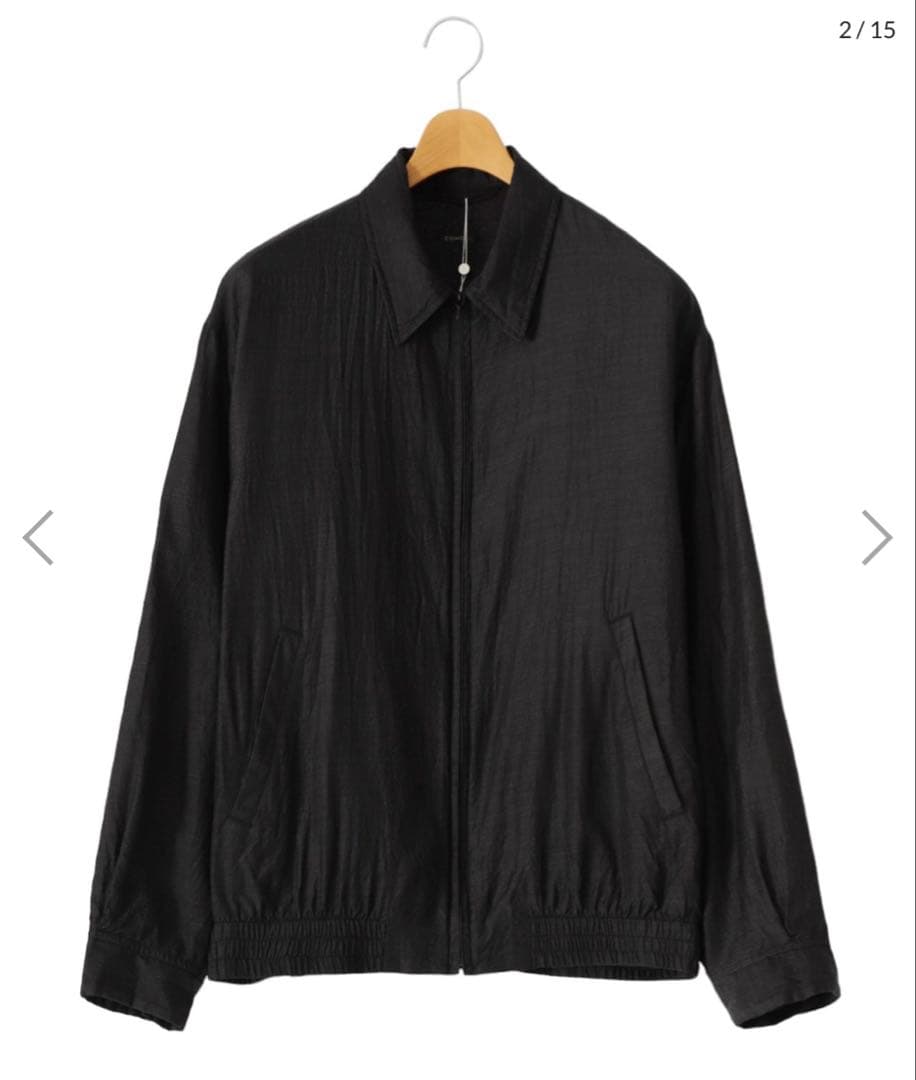 コモリ　24aw ウールシルクスイングトップ