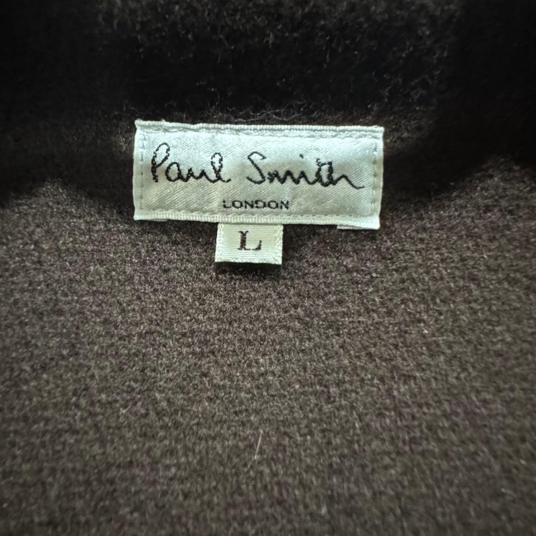 Paul Smith ダッフルコート ヘリンボーン ロング丈 水牛トグル L