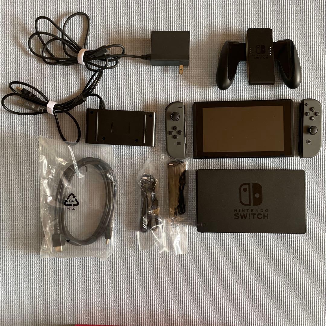 Nintendo Switch グレー本体　箱付き