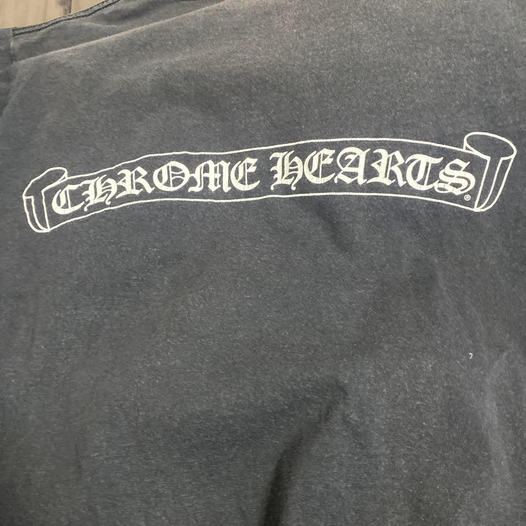 CHROME HEARTS ヴィンテージブラック Tシャツ