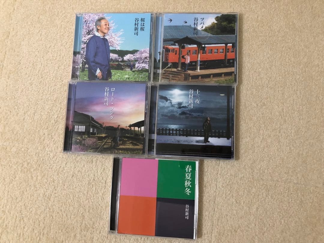 谷村新司 春夏秋冬 5DISCS CD4枚 プレミアムDVD1枚 5枚組BOX