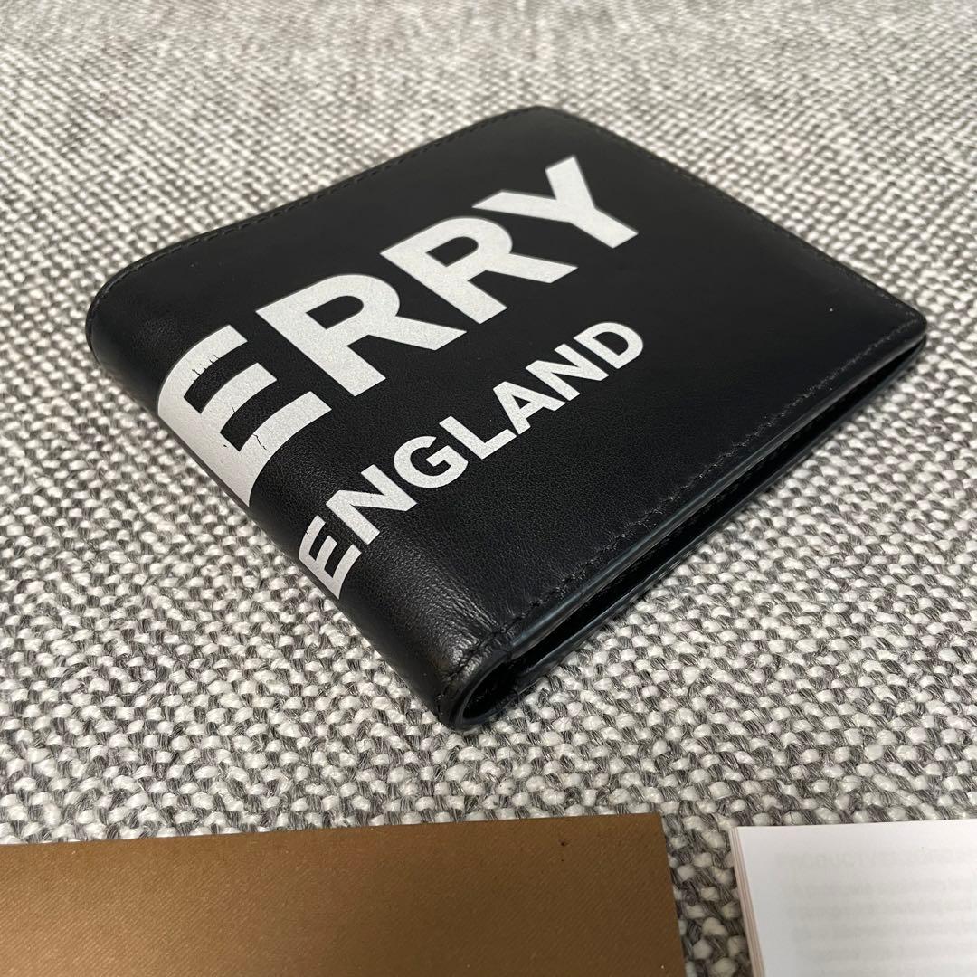 BURBERRY バーバリー ロゴ プリント 財布 ウォレット
