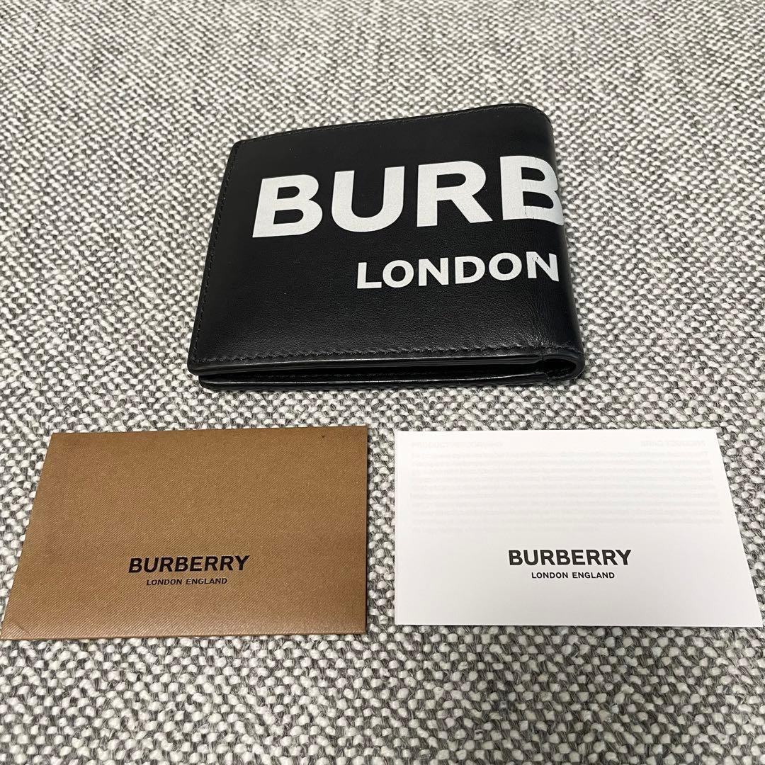 BURBERRY バーバリー ロゴ プリント 財布 ウォレット