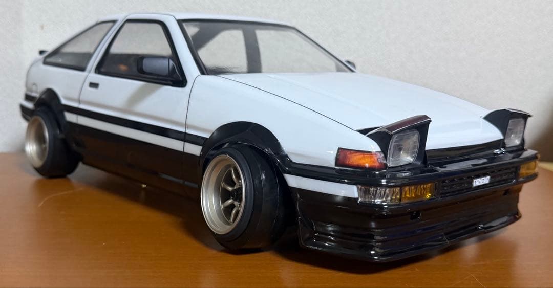 パンドラ　ae86トレノ ラジコンボディ