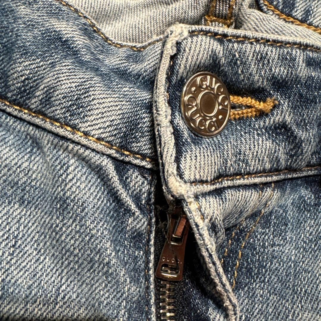 Gucci グッチ　デニムパンツ　ジーンズ　Gパン　イタリア製　38