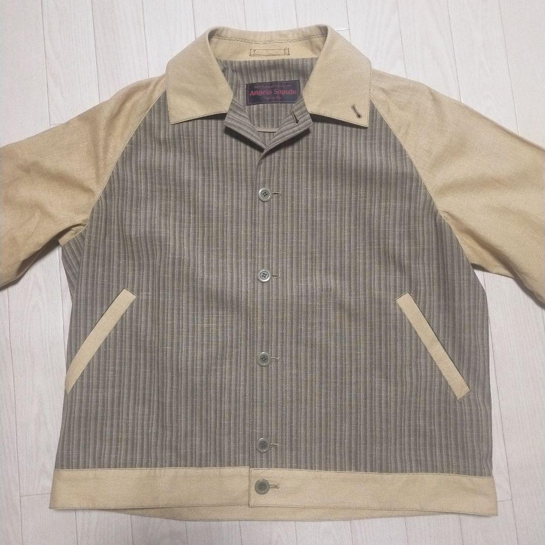 Angelo Saputo　ブルゾン　ジャケット　ロカビリー　ストライプ　レトロ