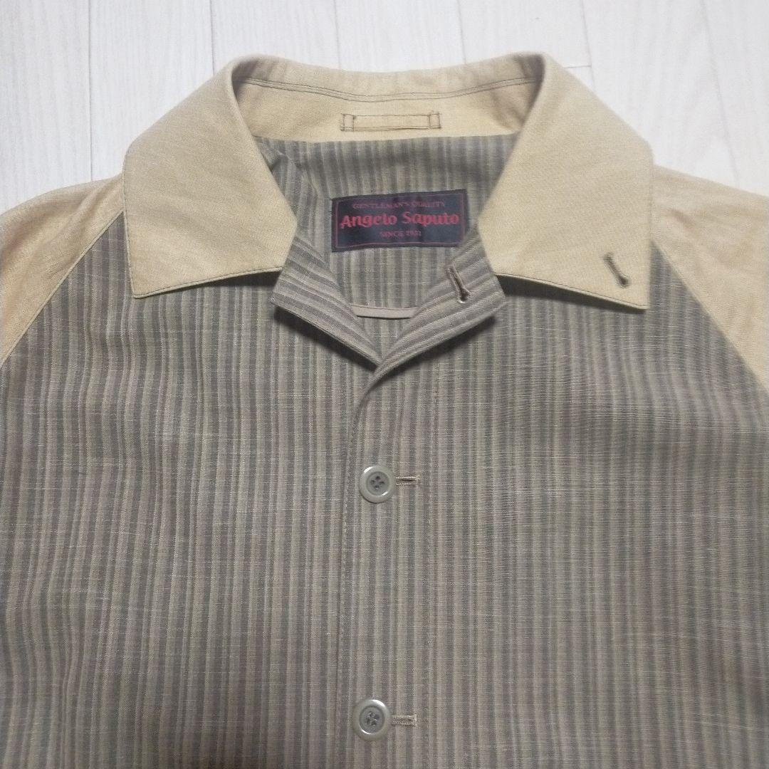 Angelo Saputo　ブルゾン　ジャケット　ロカビリー　ストライプ　レトロ
