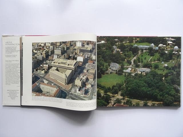 洋書◆上空から撮影したワシントン写真集 本 アメリカ 風景 景色