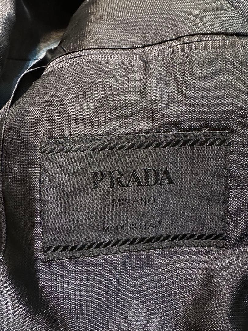 希少 新品同様！PRADA プラダ テーラードャケット size48R