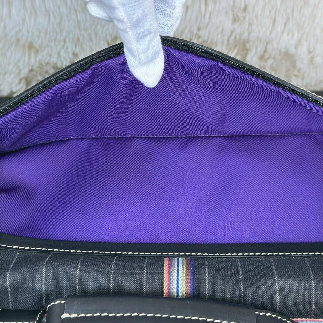 【レア美品】PaulSmith ポールスミス ボストンバッグ ビジネス 1234