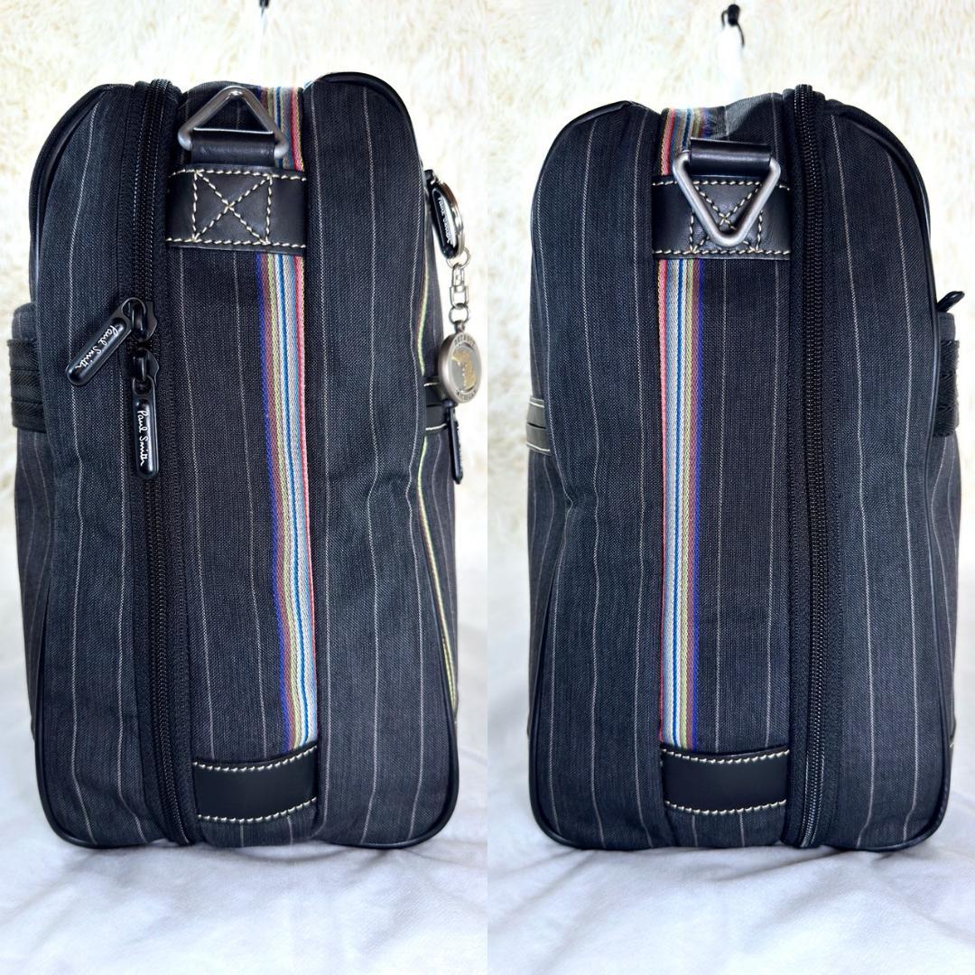 【レア美品】PaulSmith ポールスミス ボストンバッグ ビジネス 1234