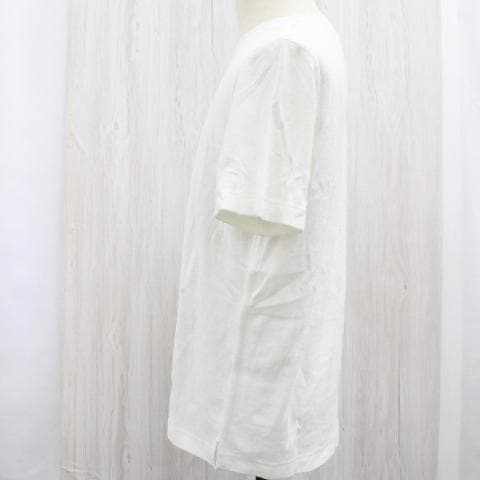◇未使用保管品 HERMES タオル地 Tシャツ 白 Mサイズ