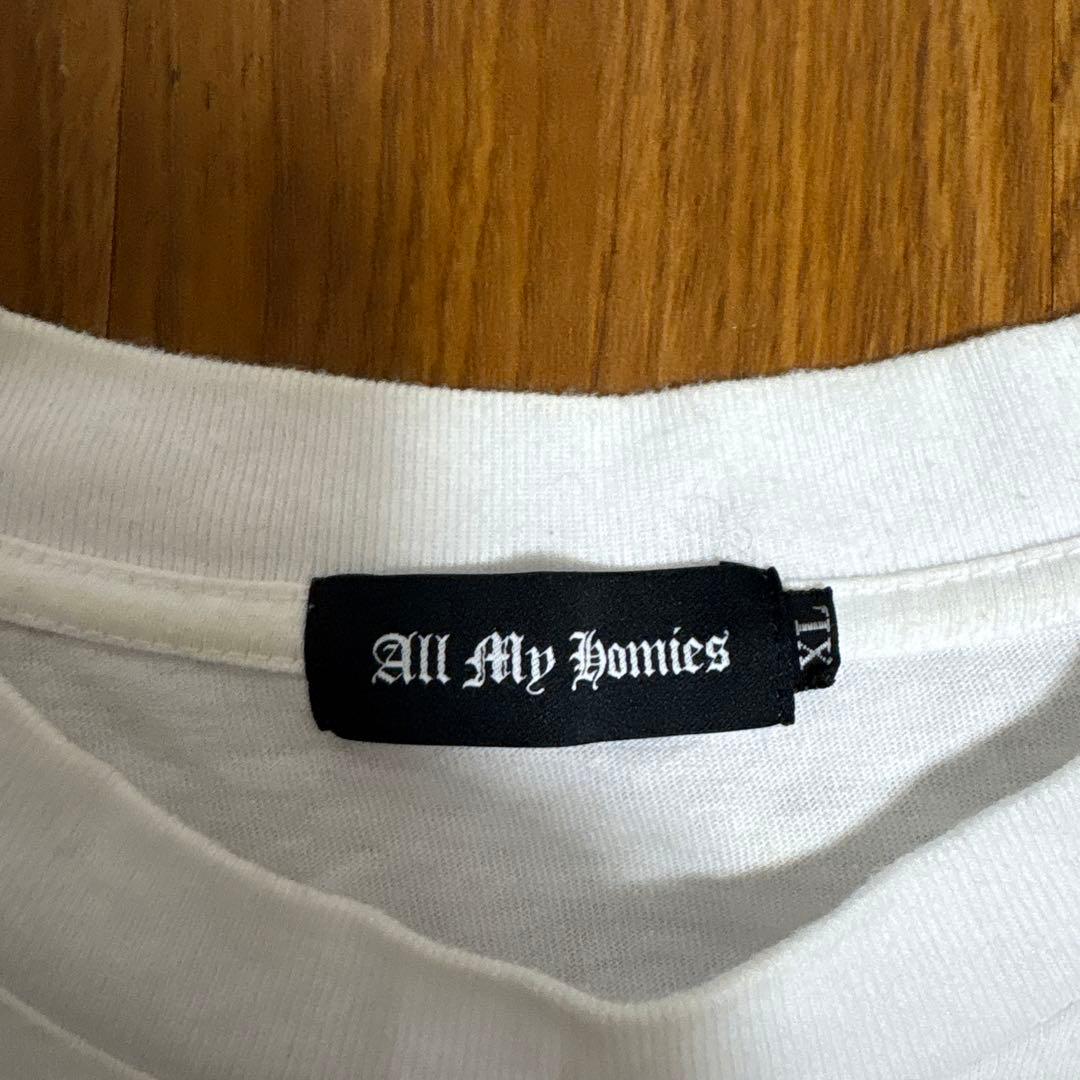 All My Homies フォトプリントTシャツ XL