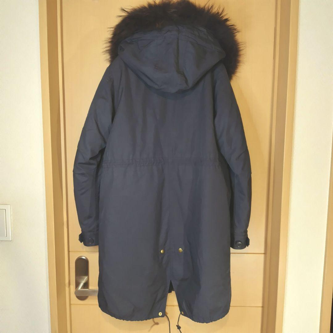IENA モッズコート フード ライナー付き チャイニーズラクーンファー 38