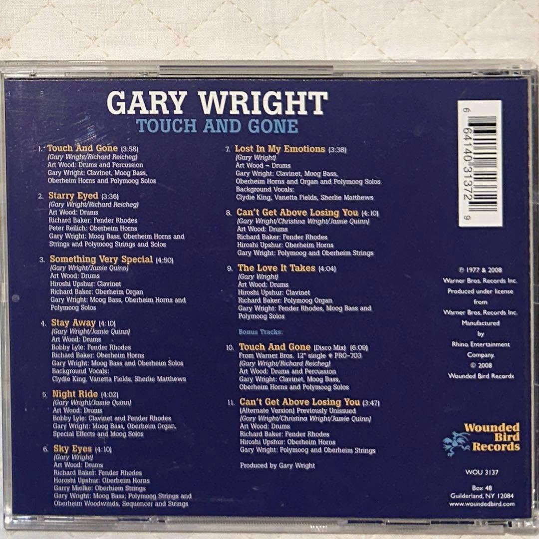 GARY WRIGHT / ゲイリー・ライト / TOUCH AND GONE