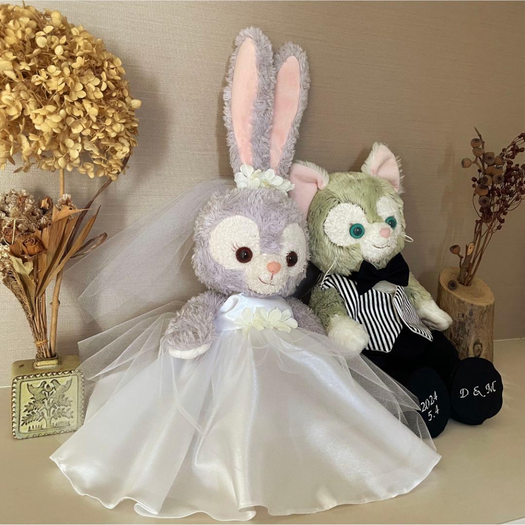 ジェラトーニ　ステラルー　ウエディング　結婚式　コスチューム　衣装　イニシャル靴