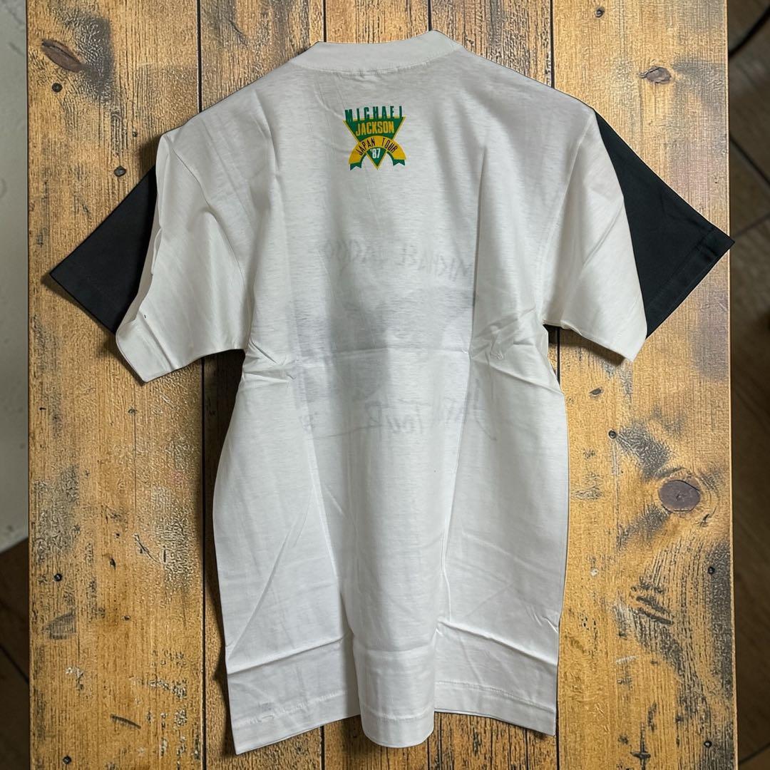 JAPAN TOUR '87マイケルジャクソン Tシャツ ホワイト