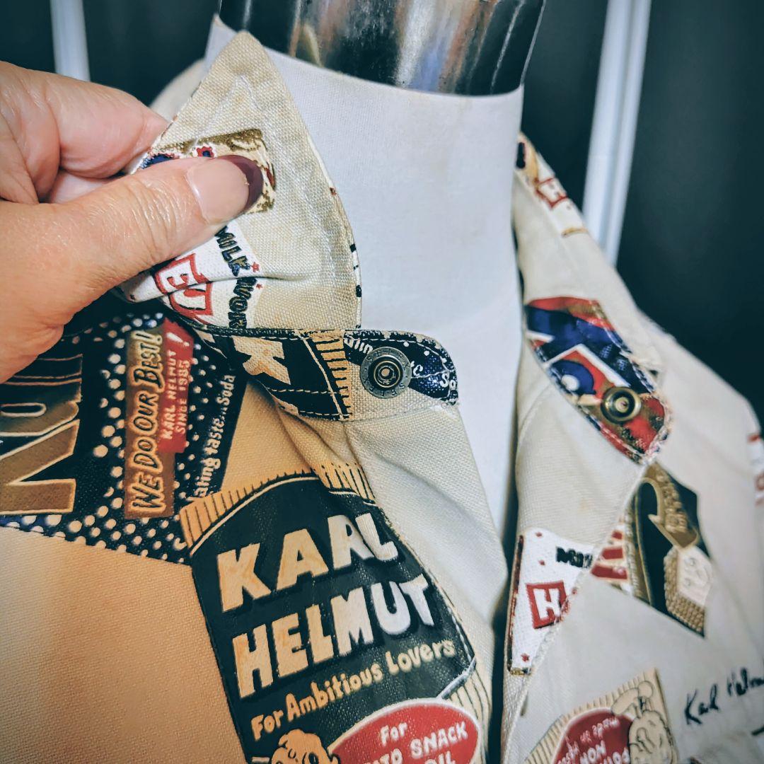 カールヘルムKarl Helmutレア お菓子総柄 レアスナップジャケ
