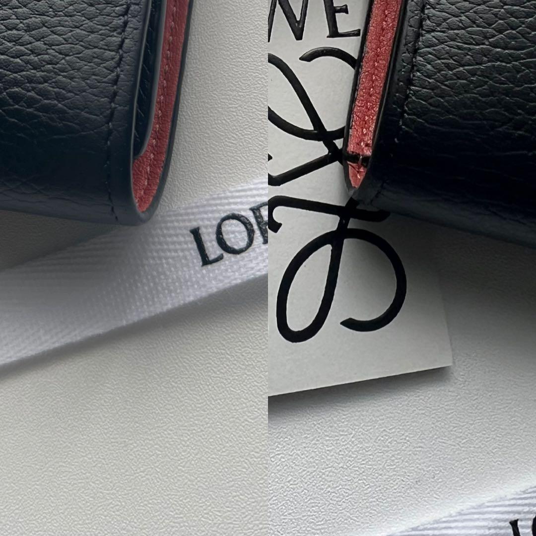 230 美品 LOEWE ロエベ 3つ折り財布