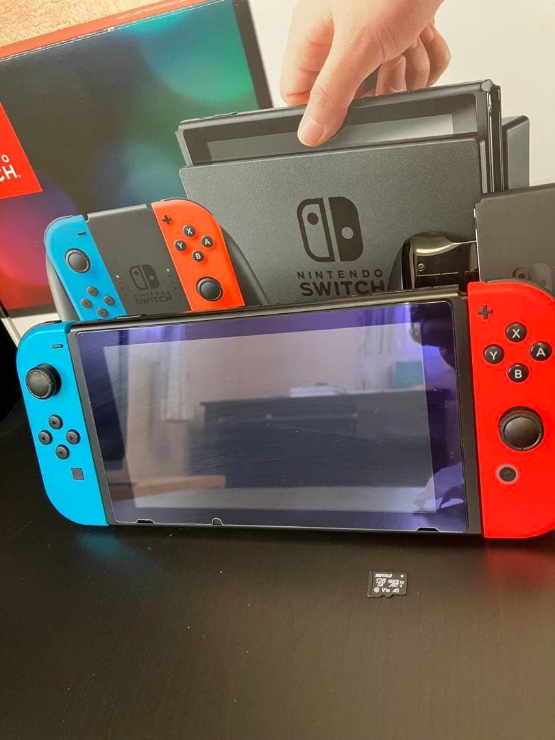 Nintendo Switch 本体、ソフト、コントローラー、SDカード　セット