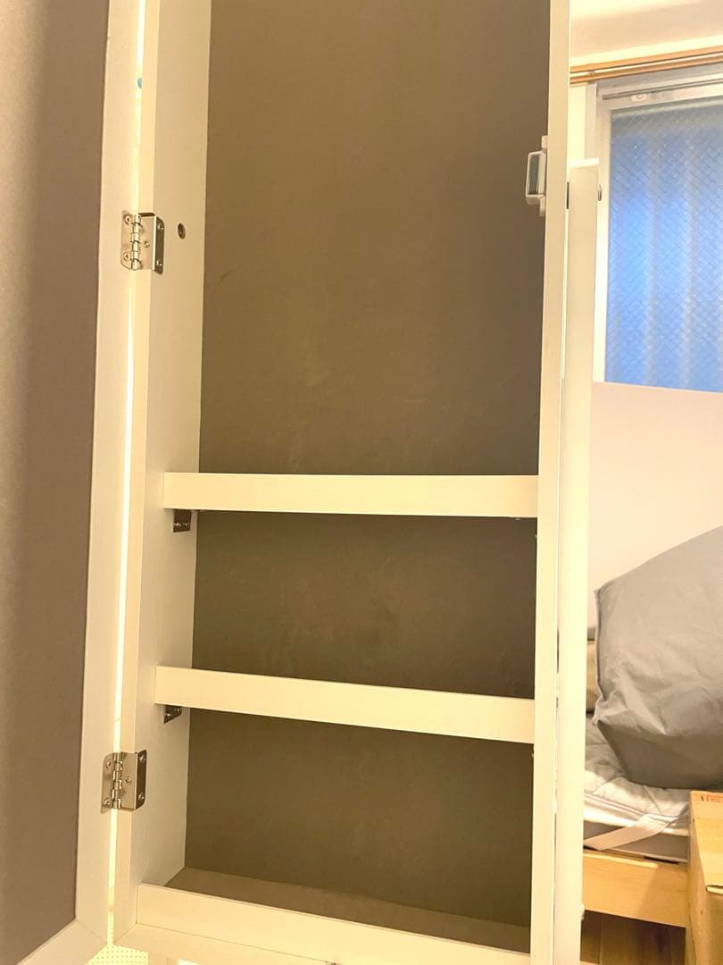 美品！　アクセサリー収納付き　姿見！