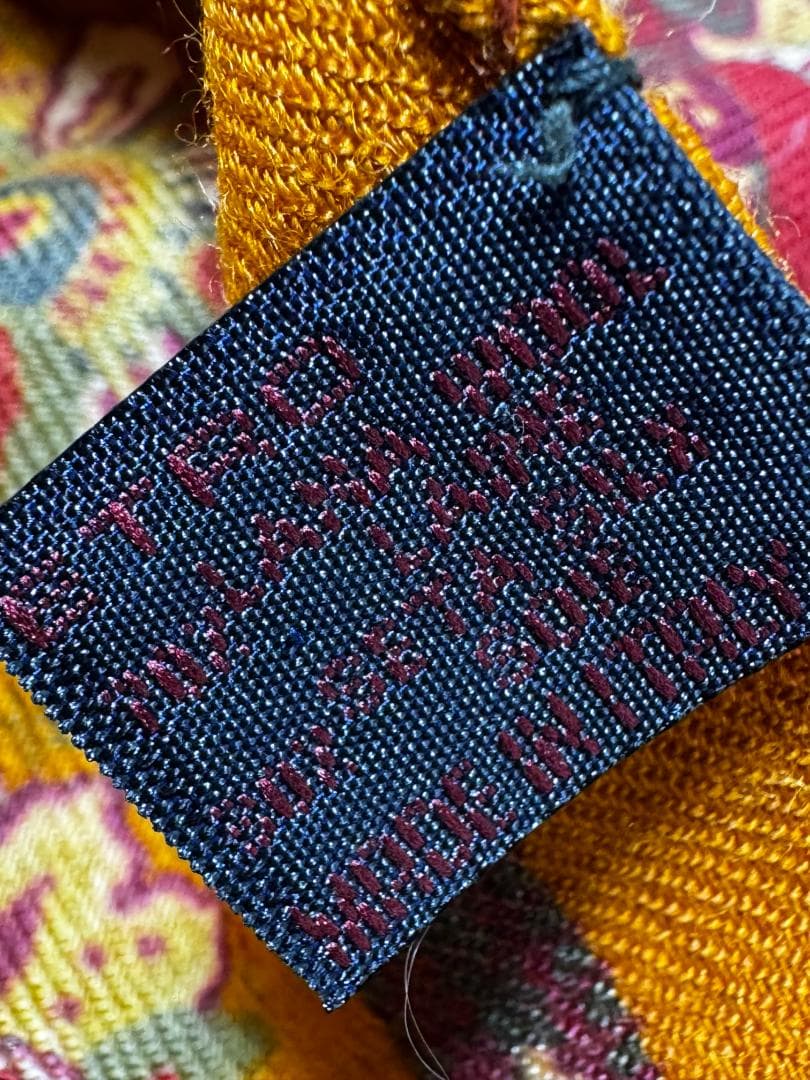 ETRO ペイズリー柄ストール　ｗ2925-1111-④-①