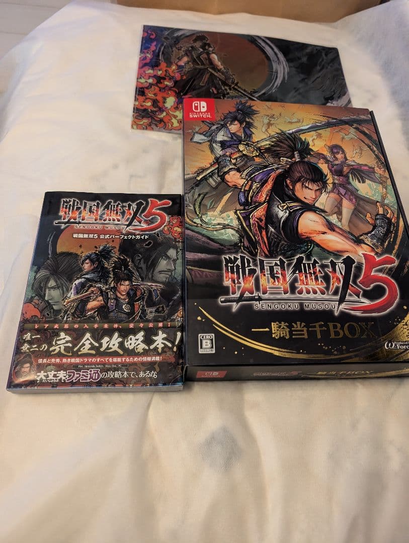NintendoSwitch版 戦国無双5 一騎当千BOX＋攻略本セット