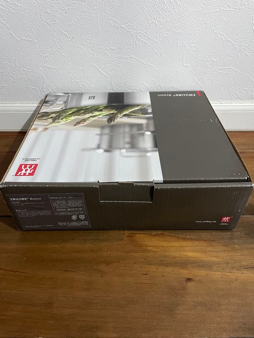 新品　未使用　ZWILLING Moment 両手鍋 ステンレス　スチーマー