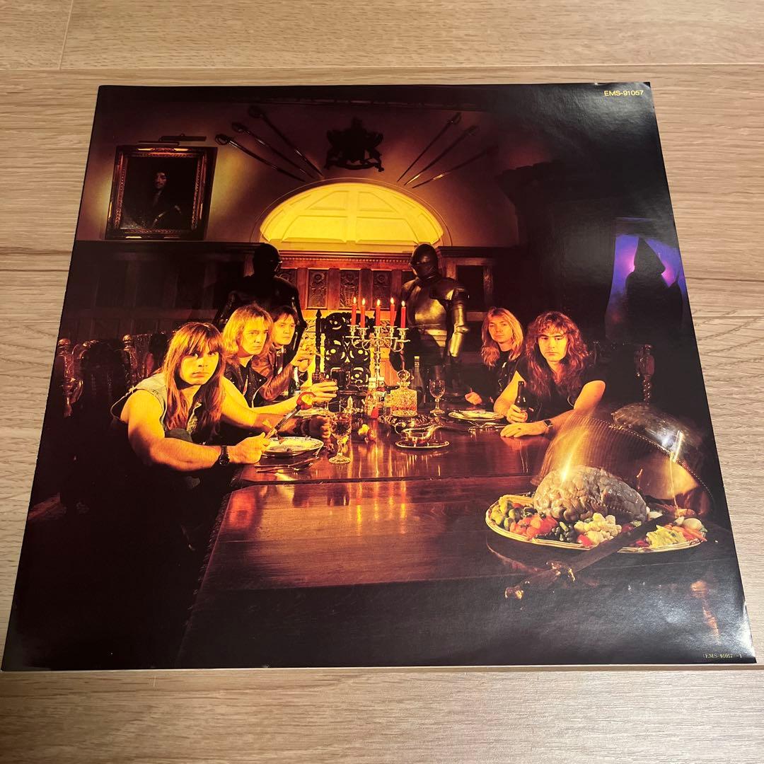 【美品】IRON MAIDEN / アイアン・メイデン 「頭脳改革」レコード