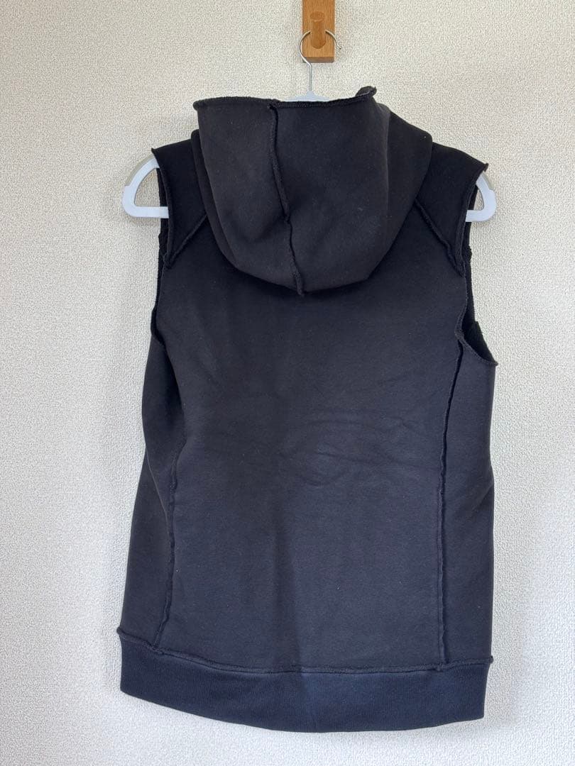 【5】wjk カットオフフーデッドベスト