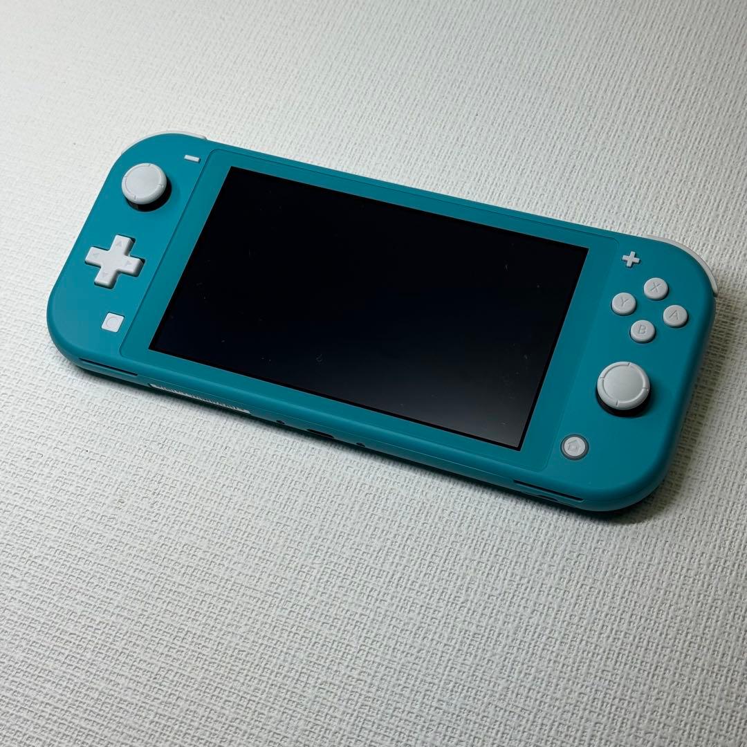【動作確認済】Switch Lite ターコイズ スイッチライト カセット付