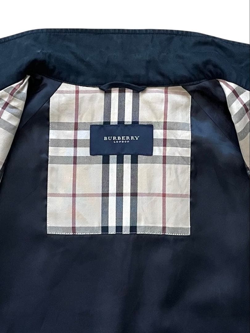BURBERRY LONDON バーバリーロンドン スウィングトップL黒